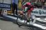 Cadel Evans (Silence Lotto) bij de finish in Cholet (161x)