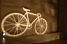 A bike projected on the wall (588x)