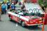 Vincent Barteau's car had difficulties getting up on the Col de Peyresourde ... but finally managed to get there! (473x)