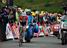 Frank Schleck (CSC Saxo Bank) at the finish on Hautacam (689x)