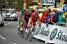 Maxime Monfort (Cofidis), Oscar Pereiro Sio (Caisse d'Epargne) & Roman Kreuziger (Liquigas) at the finish on Hautacam (454x)