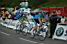 Christian Knees (Milram) & Alexandre Botcharov (Crdit Agricole) at the finish on Hautacam (367x)