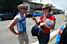 'Titi' (AG2R La Mondiale) being interviewed by Alice Serrano for France Info (820x)