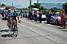 Marcus Burghardt (Team Columbia) & Carlos Barredo (QuickStep) in the feeding zone (288x)