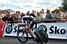 Frank Schleck (CSC Saxo Bank) bij aankomst in Saint-Amand-Montrond (625x)