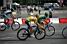 Carlos Sastre (CSC Saxo Bank) took the yellow jersey to Paris + Dmitriy Fofonov (Crdit Agricole) & Martijn Maaskant (Garmin Chipotle) (306x)