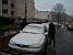 Notre voiture avec mes parents dans la neige (161x)