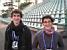 Franois-Xavier & Florence in the Mapei Cycling Stadium (504x)