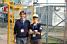 Marco & Florence in the Mapei Cycling Stadium (541x)