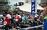 The ladies getting ready for the start (Switzerland, Sweden, USA) (600x)