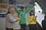 Alberto Contador (Astana) shows the green jersey (870x)