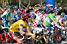 Les maillots : jaune - Luis Leon Sanchez, blanc - Kevin Seeldrayers, à pois - Tony Martin, vert - Sylvain Chavanel (789x)