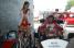 Maria Del Velo and Thierry Roublard (Team Vittel) prepare for the stage (283x)