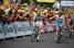 Tyler Farrar (Garmin-Slipstream) congratulates Mark Cavendish (Columbia-HTC) (378x)