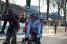 Former team mates Vicente Garcia Acosta (Caisse d'Epargne) & Daniel Moreno (Omega Pharma Lotto) in discussion (529x)