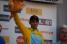 Alberto Contador (Astana) on the podium in Tourrettes-sur-Loup (3) (543x)