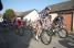 Jonas Jorgensen (Saxo Bank), Bradley Wiggins (Team Sky) & Samuel Dumoulin (Cofidis) at the start (435x)