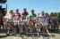 The riders wearing the different jerseys at the start (511x)