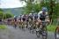 Garmin-Cervlo leading the peloton (666x)