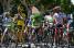 The yellow, green, white and polka dot jersey ready for the start (555x)