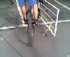 Marc Vinco, VTT Trialist in het Village Dpart in Waregem ... foutje! (715x)