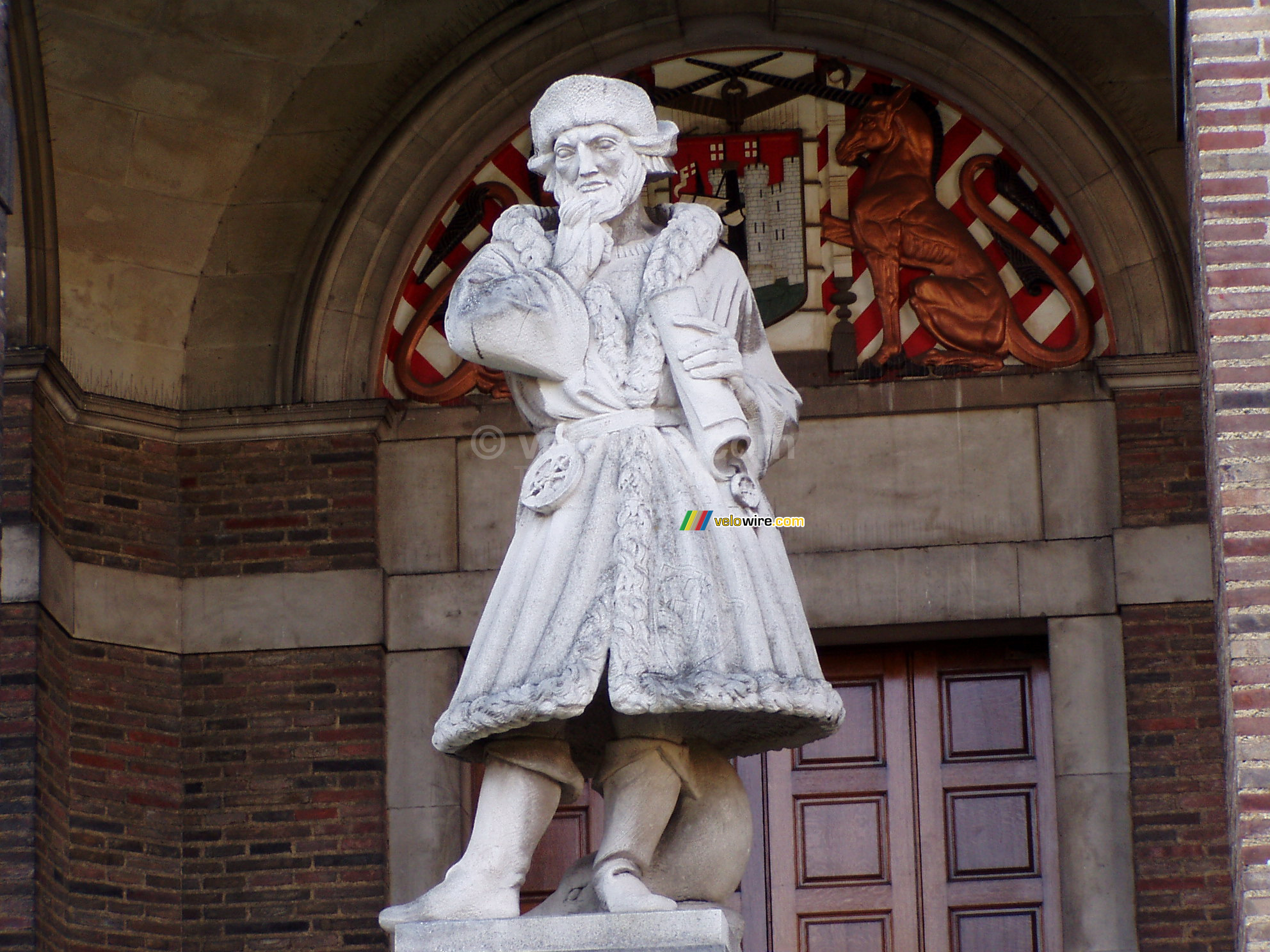 Statue in front of the Bristol City Council