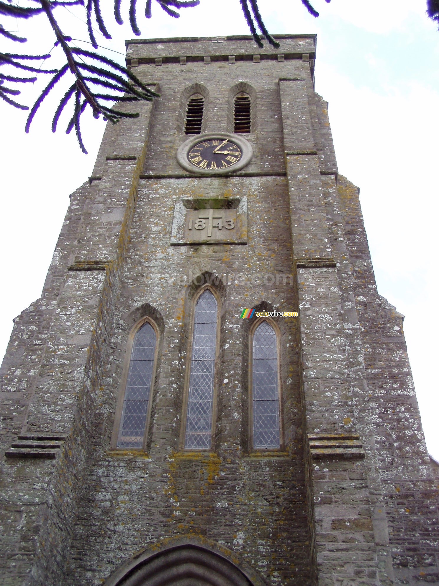 De kerk van Salcombe