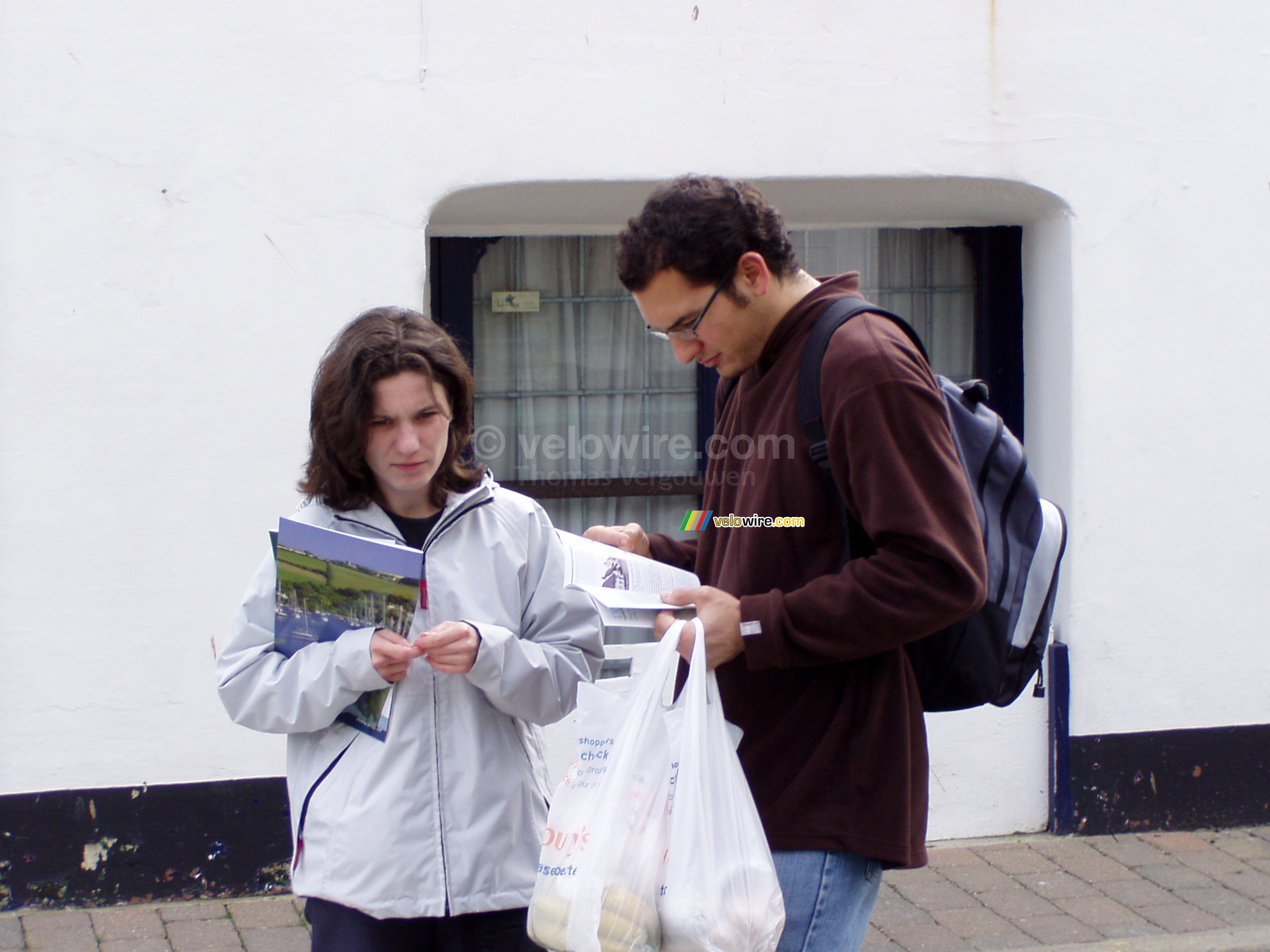 Marie & Cdric as tourists in Salcombe