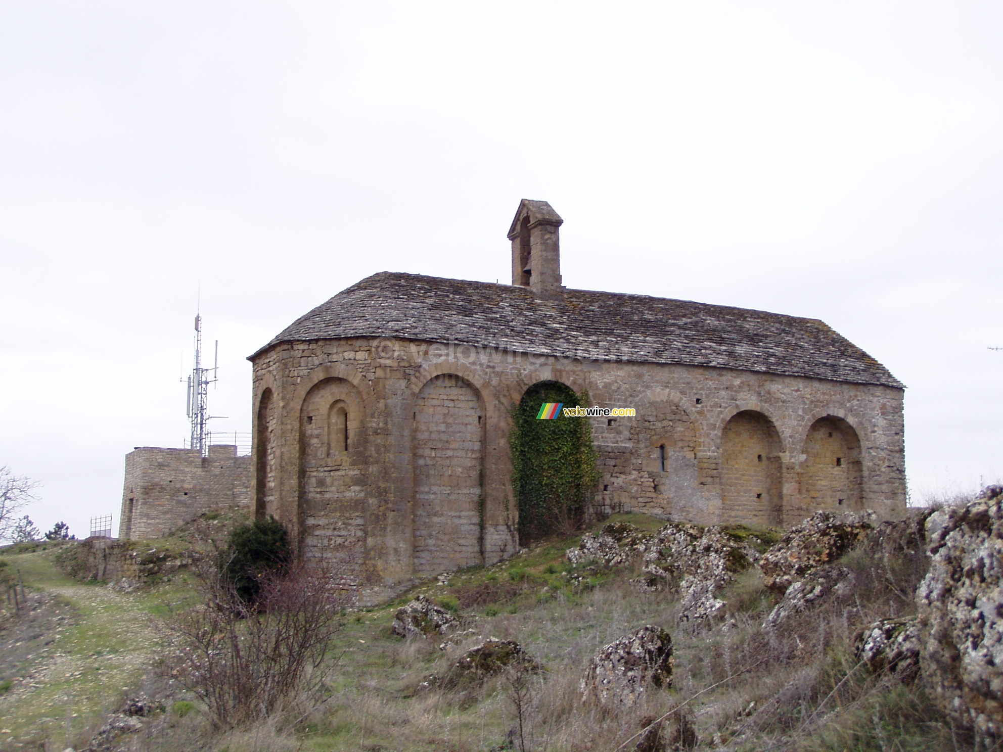 The chapel of St. Georges de Luzenon