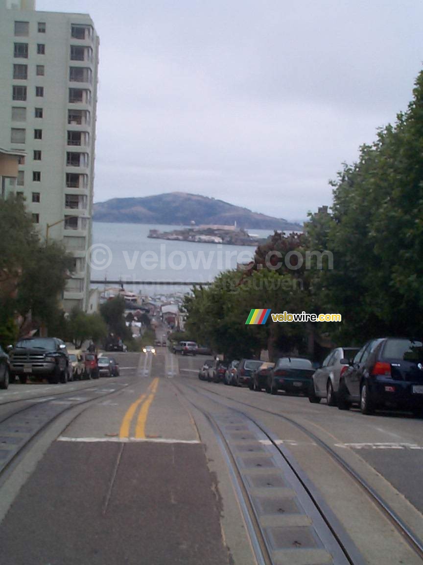 [San Francisco] - Alcatraz vu du cable car