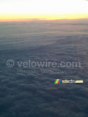 [Boston] - Soleil et nuages vus de l\'avion (278x)