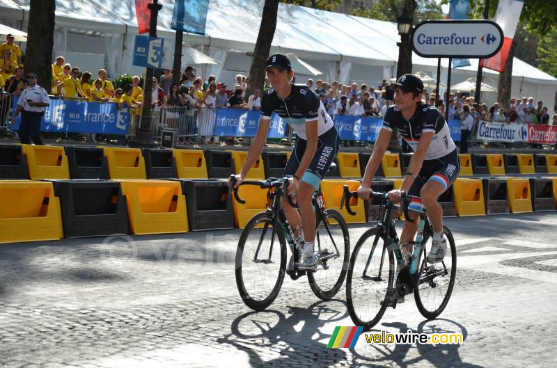 The Schleck brothers