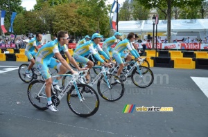 The Astana team (369x)