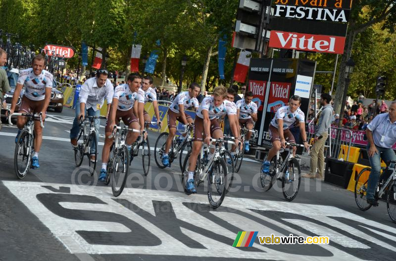 L'équipe AG2R La Mondiale