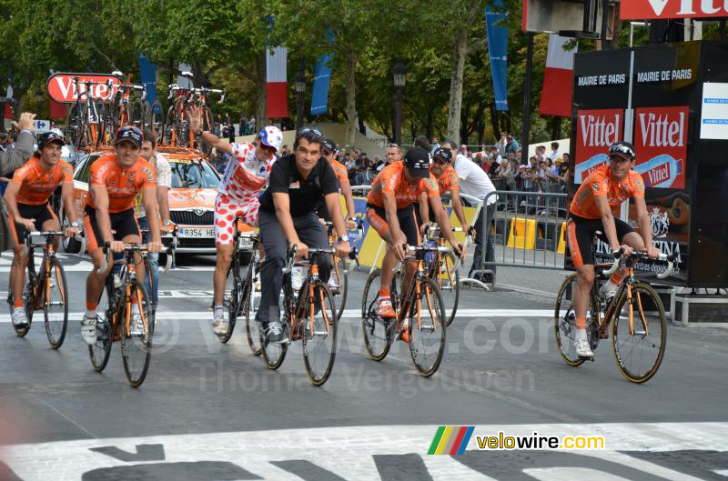 De Euskaltel-Euskadi ploeg