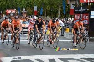 The Euskaltel-Euskadi team (357x)