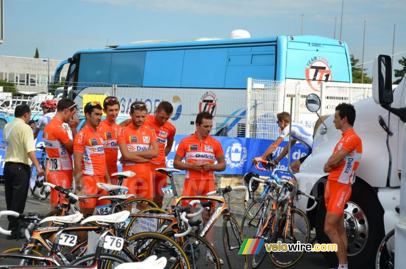 Roubaix-Lille Métropole waiting for the presentation