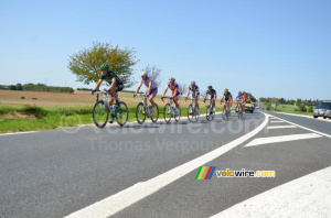 La première partie du peloton (638x)