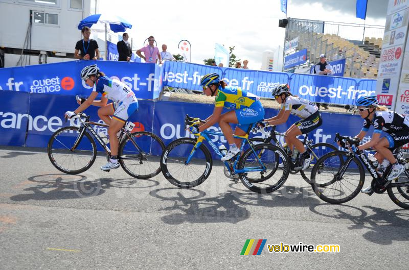 Annemiek van Vleuten, Chantal Blaak, Evelyn Stevens & Emma Pooley