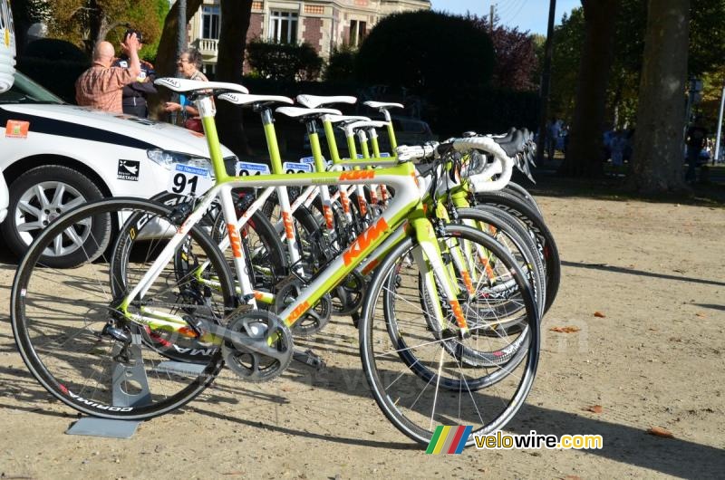 Les vélos KTM de Bretagne-Schuller