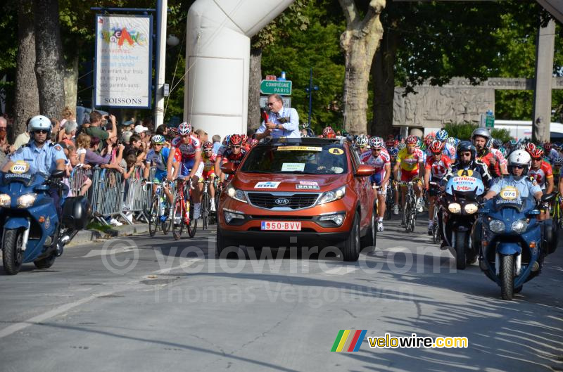 The start of Paris-Brussels