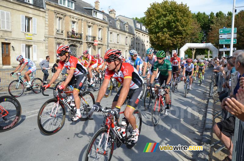 Yaroslav Popovych (Radioshack) aan de start van Parijs-Brussel