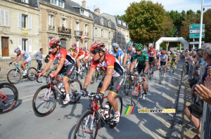 Yaroslav Popovych (Radioshack) at the start of Paris-Brussels (407x)