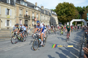 Laurent Mangel (Saur-Sojasun) at the start of Paris-Brussels (418x)