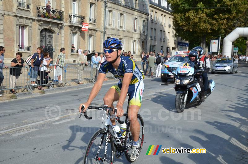 Gorik Gardeyn (Vacansoleil) aan de start van Parijs-Brussel