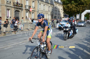 Gorik Gardeyn (Vacansoleil) at the start of Paris-Brussels (407x)