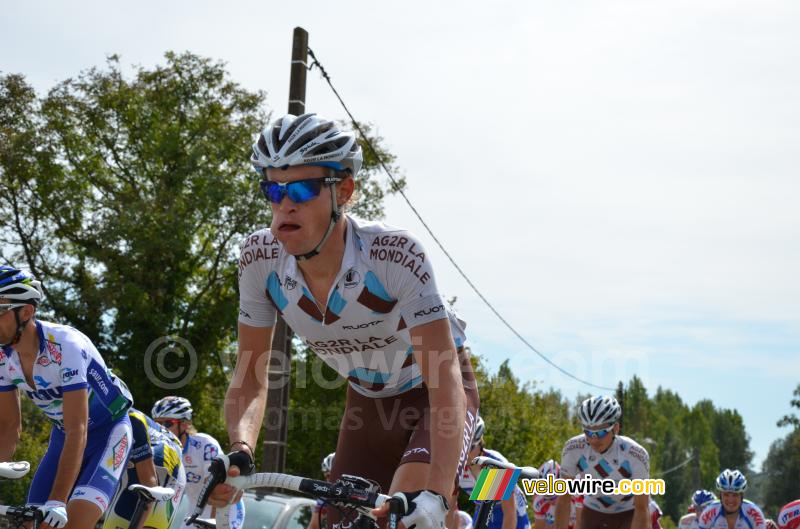 Maxime Bouet (AG2R La Mondiale) op de Côte de Regny