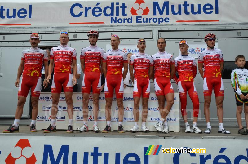 The Cofidis team