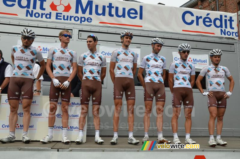 De AG2R La Mondiale ploeg