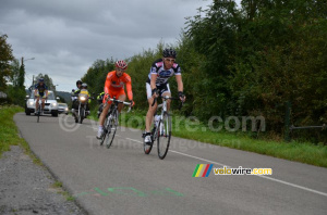 The breakaway: Arnoud van Groen, Julien Guay & Joost van Leijen (371x)